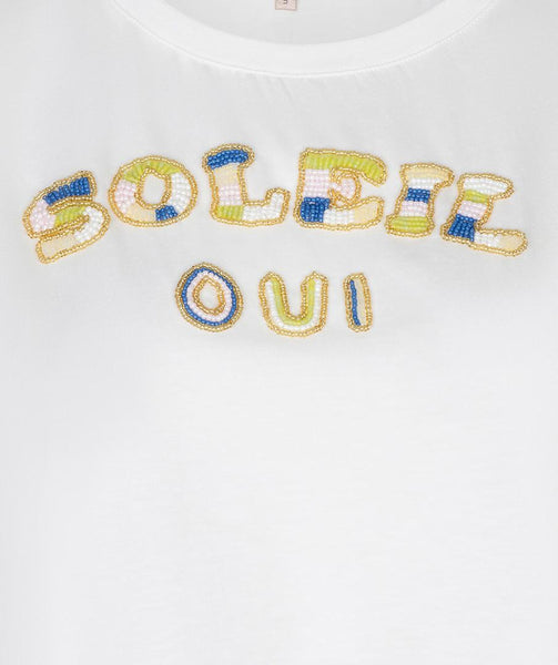 T-shirt beading â??Soleilâ??