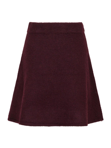 Gisa knit skirt wine