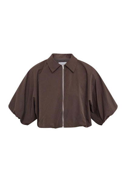 Jacket nelly-ja dark brown