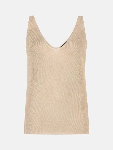 Knitted top lux beige
