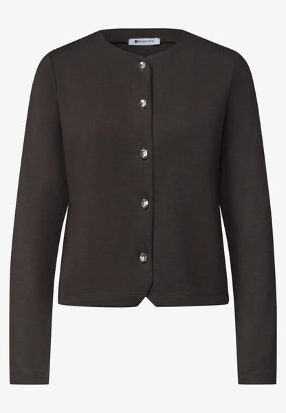 short jacket w.deco buttons