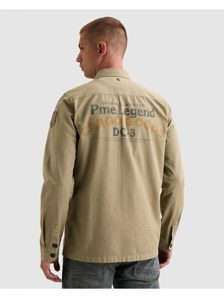Long sleeve shirt Garment dye