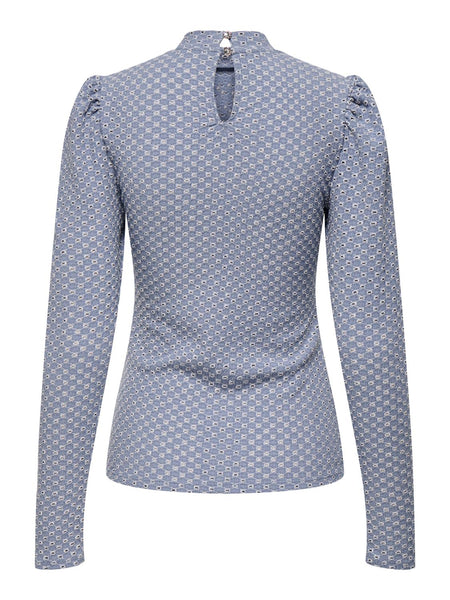 ONLGENNY L/S O-NECK STRUCTURE
