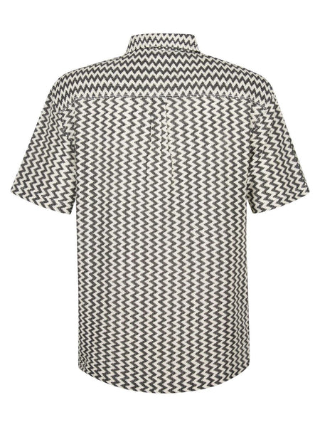 Men Shirt Short Sleeve AOP