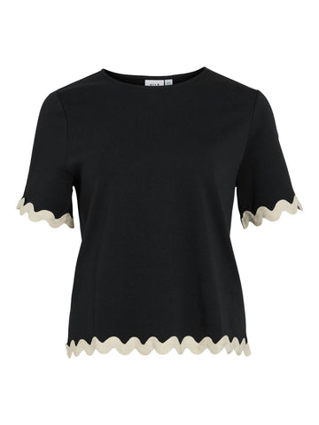 VICALISA O-NECK 2/4 TOP