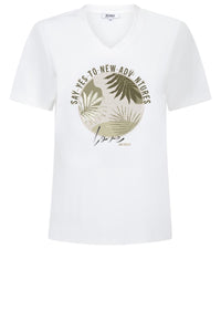 T-shirt travel 252Isa green
