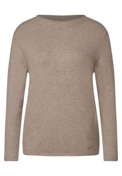 LTD QR rolled edge collar swe