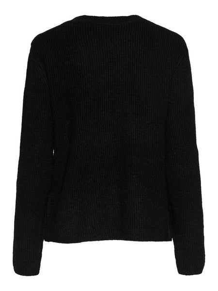 PCSILLY LS REV TIE KNIT NOOS