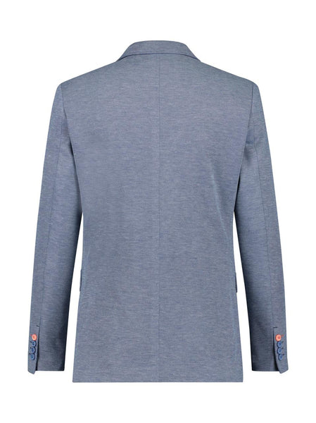 Colbert pique light blue