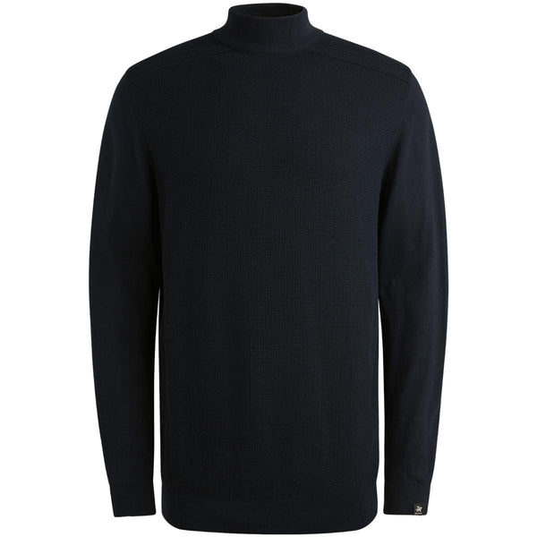 Mock neck cotton modal