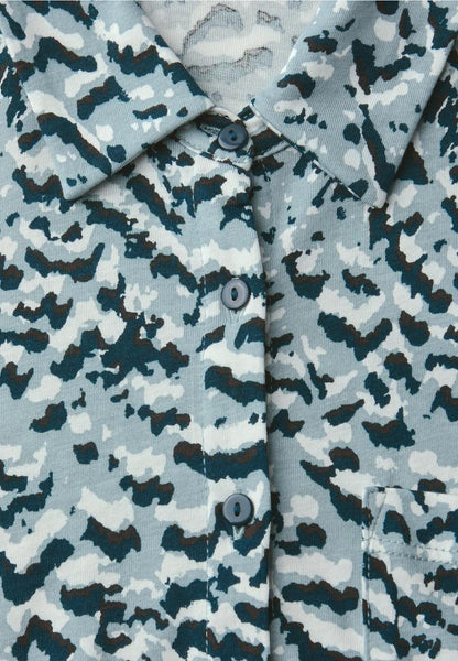 printed blouse shirt w.pocket