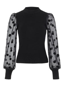 YASDOTME LS KNIT PULLOVER S.
