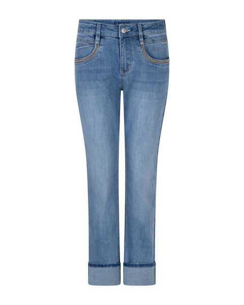 Kate Denim Embroid. Pockets
