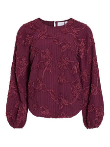 VIHULDA O-NECK L/S TOP