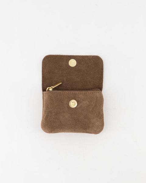 Lisa small suede taupe