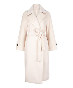Coat long belt