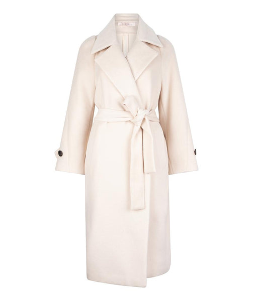 Coat long belt