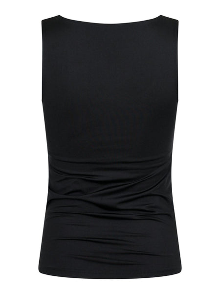 Sophia jersey top black