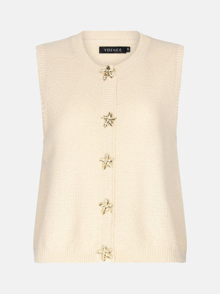 Knitted top mona ecru