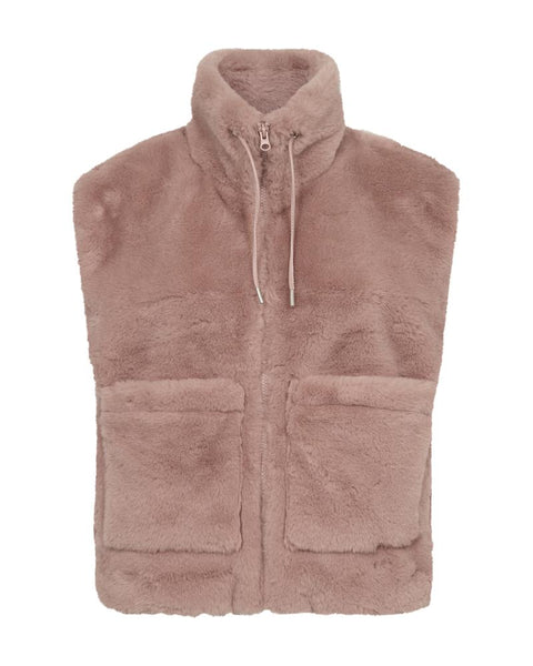 FQfony-waistcoat pale mauve