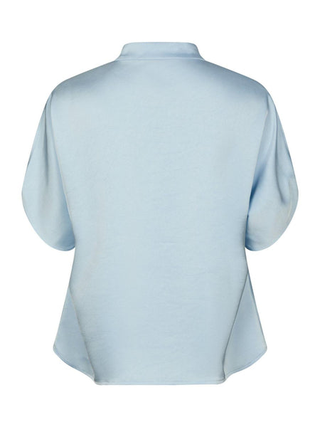 Anelle heavy sateen blouse