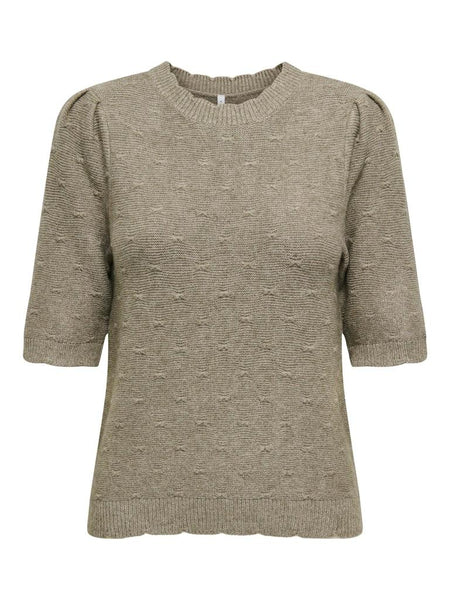 ONLKATIA SS STRUCTURE O-NECK