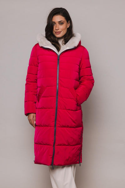 Long hooded coat Keilafur