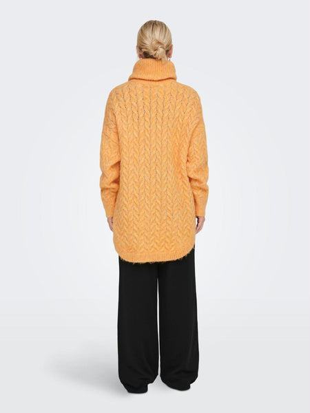 ONLTRUDY LIFE L/S LONG ROLLNE