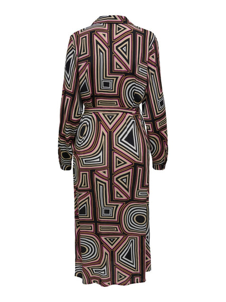 ONLMENDES L/S MIDI SHIRT DRES