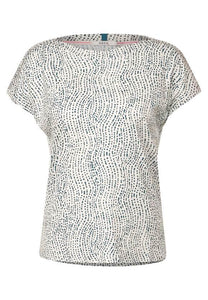 TOS AOP Dotted Weave T-Shirt