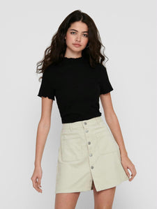 ONLEMMA S/S HIGHNECK TOP NOOS