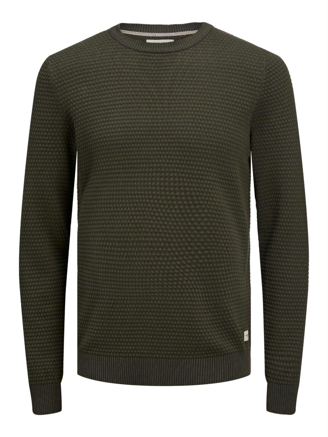 JJEATLAS KNIT CREW NECK NOOS