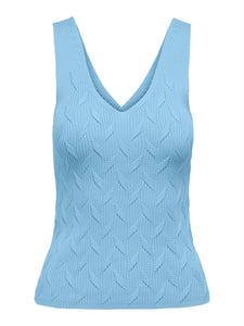 ONLSIF SL STRUCTURE V-NECK KN