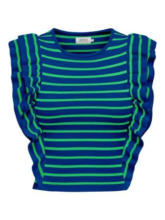 ONLSANDY SL LONG RUFFLE O-NEC