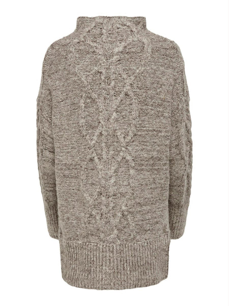 ONLSAGE L/S STAND NECK PULL K