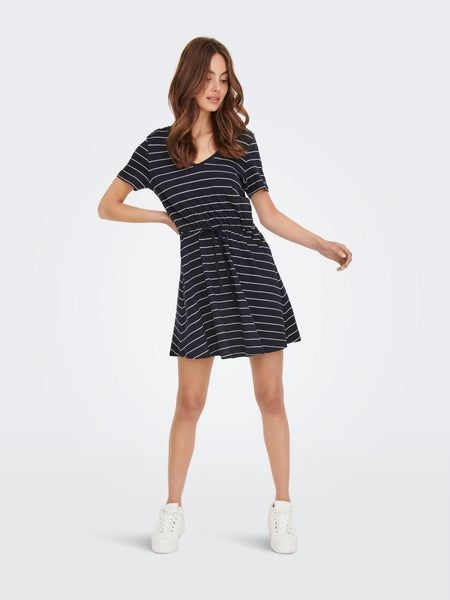 ONLMAY S/S V-NECK SHORT DRESS