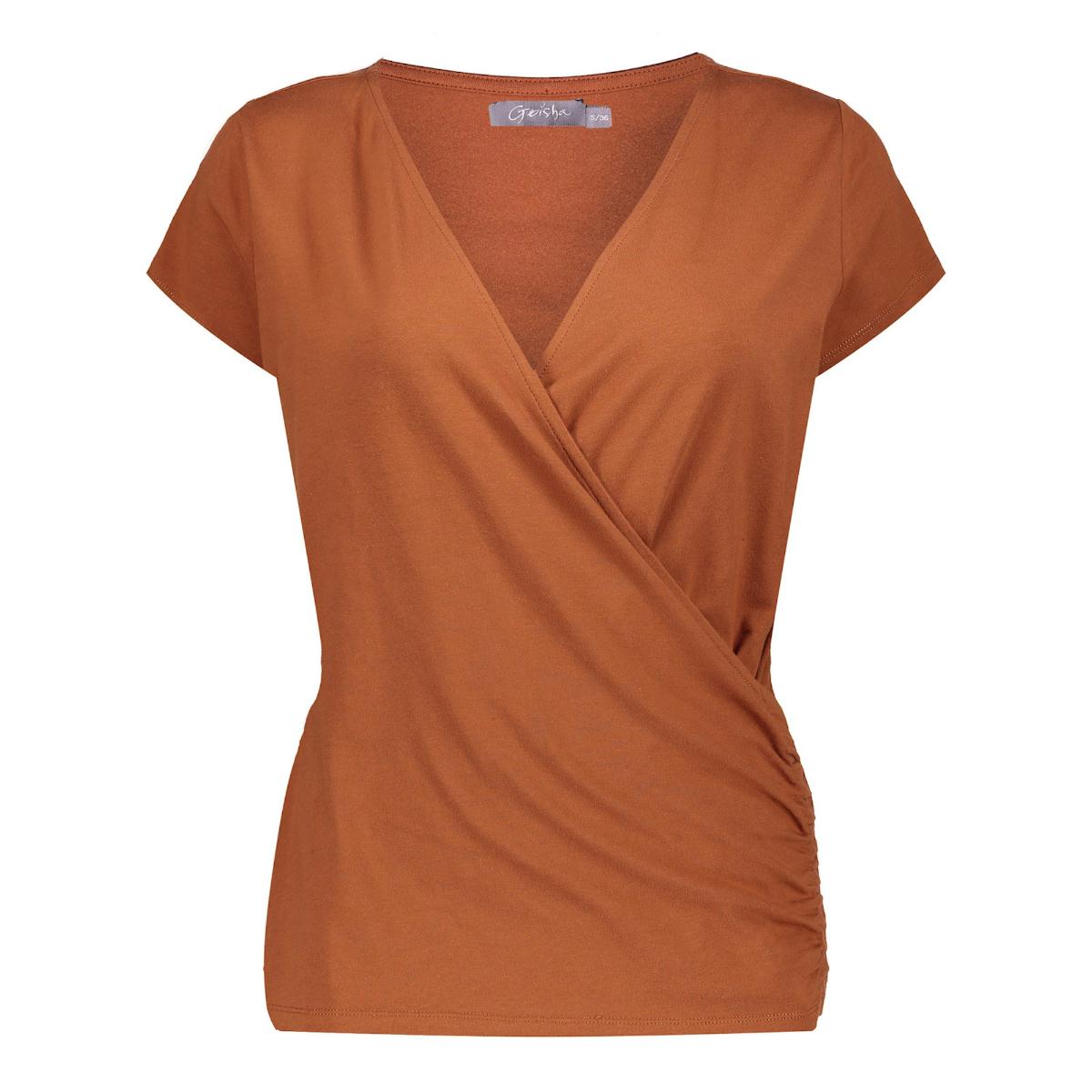 T-shirt solid wrap s/s