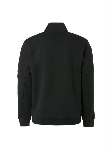 Sweater full zipper jacquard