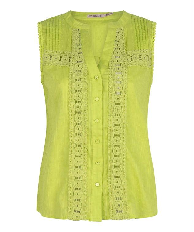Blouse plumetis embroidery