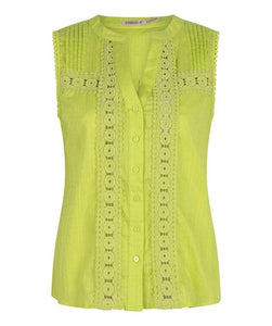 Blouse plumetis embroidery