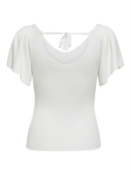 ONLLEELO S/S BACK PULLOVER KN