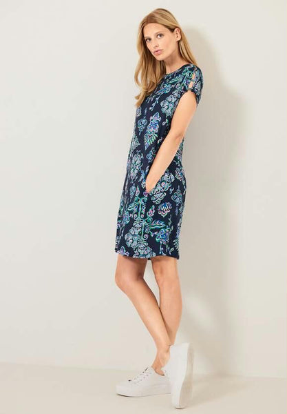 TOS Ornament Print Dress