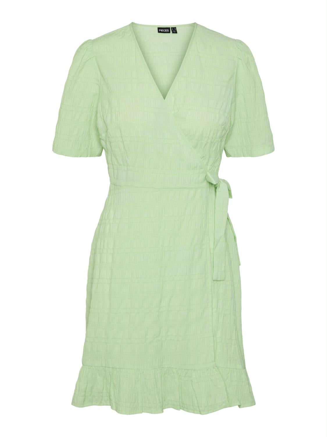 PCLOUISE SS WRAP DRESS