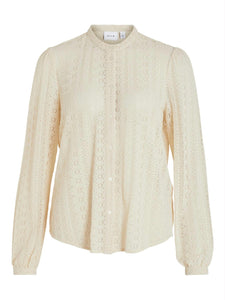 VICHIKKA LACE L/S SHIRT- NOOS