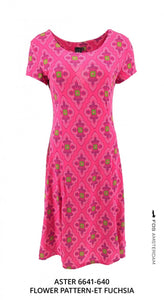 Aster flower pattern ET