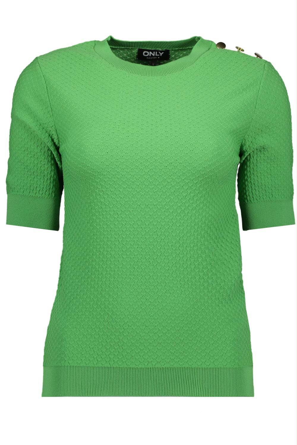 ONLSALLY SS STRUCTURE O-NECK