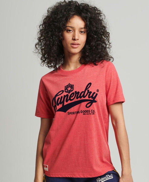 Vintage script style coll tee