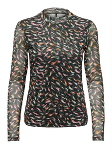 ONLERICA L/S HIGH NECK TOP JR