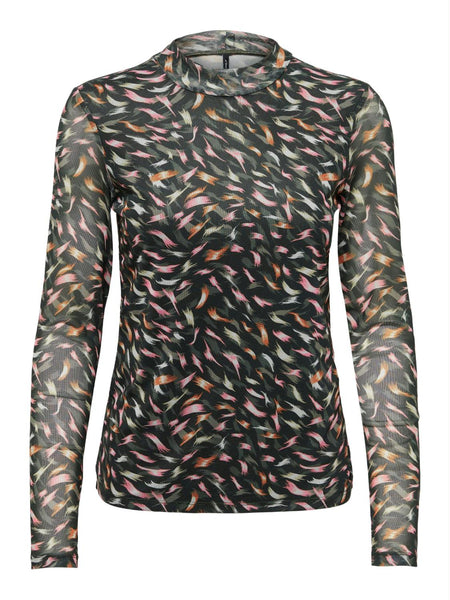 ONLERICA L/S HIGH NECK TOP JR