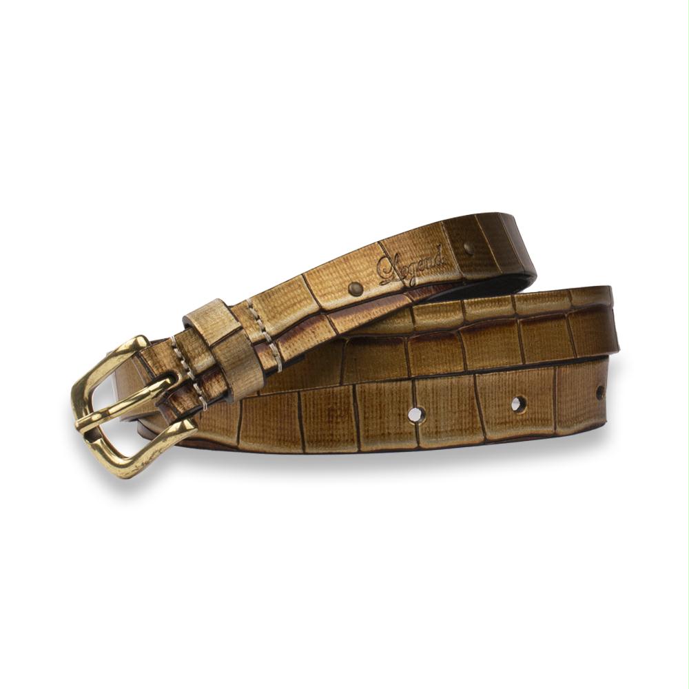 Smalle riem gold